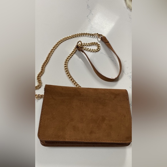 Brown purse with strap - Picture 5 of 6